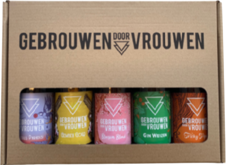 Gebrouwen door Vrouwen bierpakket